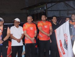 Gubernur Sumatera Utara Bersama Bupati Samosir Lepas Peserta Lomba 100K Trail of The Kings 2026