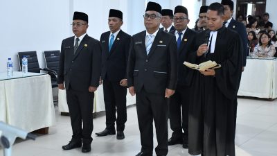 Wabup Samosir Lantik 9 Pejabat Tinggi Pratama, Tekankan Sinergi, Integritas, dan Prestasi