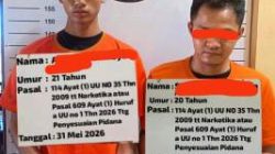 Dua Pengedar Sabu yang Resahkan Warga Rantau Selatan Dibekuk Polisi