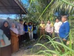 Polri dan KWT Tanam Jagung, Perkuat Ketahanan Pangan Desa