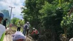Program Jatagena Digerakkan, Jalan dan Drainase di Sumbul Dibenahi