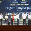 Pemko Tebing Tinggi Raih Penghargaan Kemenkum atas Komitmen Pelayanan Hukum