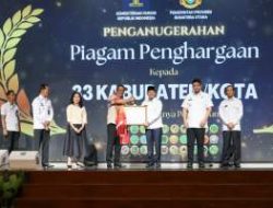 Pemko Tebing Tinggi Raih Penghargaan Kemenkum atas Komitmen Pelayanan Hukum