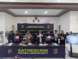 Polres Labuhanbatu Ungkap Teror Molotov dalam Sehari, Empat Pelaku Dibekuk