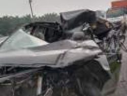 Enam Penumpang Luka dalam Kecelakaan di Tol Medan–Tebing Tinggi