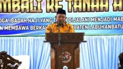 Jemaah Haji Labuhanbatu Disambut Haru, 217 Jamaah Kembali dengan Selamat