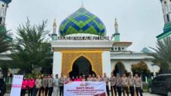 Sambut HUT Bhayangkara ke-80, Polres Pelalawan Gelar Bhakti Religi di Masjid dan Gereja