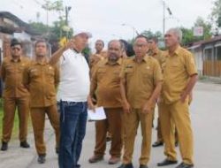 Bupati Taput Tinjau Penataan Kawasan Kota, Food Court dan Pedestrian Jadi Prioritas