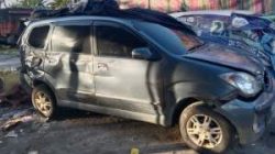 Truk Tronton dan Xenia Bersenggolan di Jalinsum Sergai, Sopir Truk Terluka