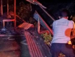 Viral di Media Sosial, Polisi Bongkar dan Bakar Barak Diduga Sarang Narkoba di Labura