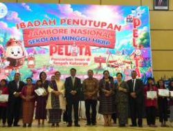 Bupati Taput Tegaskan Komitmen Dukung Pendidikan Iman Anak di Penutupan JamNas HKBP 2026