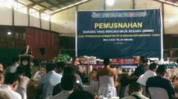 Bea Cukai Teluk Nibung Musnahkan Barang Sitaan Senilai Rp1 Miliar, Didominasi Pakaian Bekas dan Rokok Ilegal