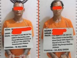 Polres Labuhanbatu Bekuk Dua Terduga Pengedar Sabu, Satu Pelaku Masih Diburu