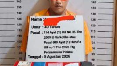 38 Paket Sabu Disita, Satresnarkoba Polres Labuhanbatu Ringkus Pengedar di Marbau