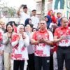 Ribuan Warga Tumpah Ruah Ikuti Jalan Santai HUT ke-81 RI di Rantauprapat