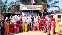 HUT ke-81 RI, Warga Pekan Lama Rantauprapat Gelar Upacara dengan Pesan Perangi Narkoba