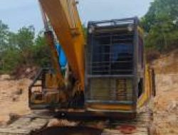 Tambang Tanah Urug Ilegal di Kerumutan Dibongkar, Polisi Sita Excavator