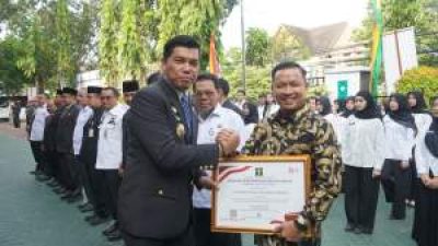 Pelalawan Raih Penghargaan Mitra Kerja Kementerian Hukum