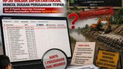 Tender Perkuatan Tebing Sungai Aek Badiri Rp30 Miliar Dipertanyakan, Muncul Dugaan Perusahaan Titipan