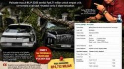 Dua Mobil Dinas Ketua DPRD Medan Disorot, Ioniq 5 Tak Tercatat di RUP