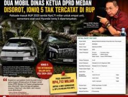 Dua Mobil Dinas Ketua DPRD Medan Disorot, Ioniq 5 Tak Tercatat di RUP