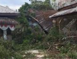 Pohon Beringin Tumbang Timpa Kantor Veteran di Tebing Tinggi