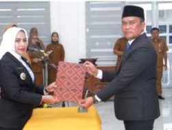 Abdi Jaya Pohan Resmi Jabat Pj Sekda Labuhanbatu