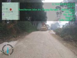 Pemkab Dairi Rawat Jalan Strategis di Sumbul
