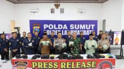 30 Kg Sabu dan 20 Ribu Ekstasi Digagalkan di Labuhanbatu