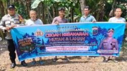 Polsek Marbau Gencarkan Sosialisasi Cegah Karhutla