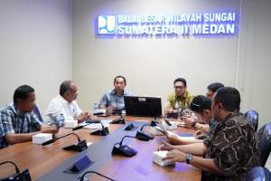Bupati JTP Hutabarat Jemput Bola ke BBWSS II, Terobosan Cepat Pulihkan Irigasi dan Tanggul di Tapanuli Utara