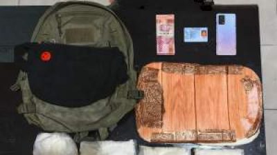 Kurir Sabu 3,87 Kilogram Ditangkap di Bus ALS