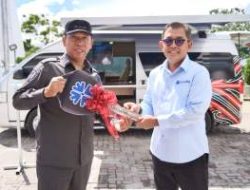 Pemkab Tapanuli Utara Terima Bantuan Mobil Pelayanan Pendapatan Daerah Keliling dari Sarulla Operations Ltd