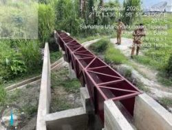 Pemulihan Pascabencana Berjalan Cepat, 15 Infrastruktur Irigasi dan Tanggul di Tapanuli Utara Selesai 100 Persen