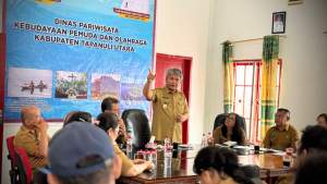 Pimpin Monev Disparbudpora, Pemkab Taput Dorong Pemanfaatan AI dan Kesiapan Event Hari Jadi Ke-81 Taput