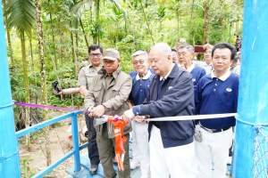 Resmikan Jembatan Cinta Kasih Aek Poring, Bupati Taput Komitmen Perkuat Infrastruktur dan Akses Masyarakat Siantar Naipospos