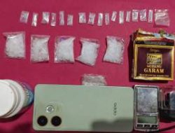 Polisi Bekuk Tiga Terduga Pengedar Sabu di Pelalawan, 23,94 Gram Disita