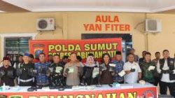 Polres Labuhanbatu Musnahkan 34 Kg Sabu dan 20 Ribu Pil Ekstasi