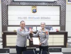 AKBP Sah Udur Resmi Pimpin Polres Sergai, Jhon Sitepu Beralih ke Polda Sumut