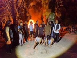 Gubuk Diduga Jadi Lokasi Transaksi Sabu Digerebek di Rantau Selatan