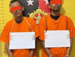 Dua Pria Diduga Curi 30 Tandan Sawit, Diciduk Polisi