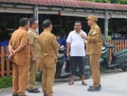 Bupati Taput Targetkan Percepatan Penataan Lokasi Tanggul Jalan Diponegoro