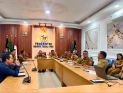 Rakor Bersama Mendagri, Bupati Taput Dukung Pengendalian Inflasi dan Program Strategis Nasional‎