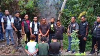Gerebek Sarang Narkoba di Labuhanbatu, Tiga Pria Diamankan Bersama Sabu