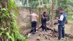 Polsek Kualuh Leidong Gerebek Lokasi Diduga Tempat Konsumsi Sabu, Sejumlah Barang Bukti Diamankan