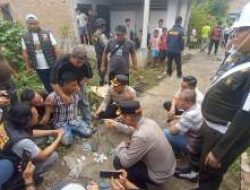 Dramatis! Terduga Pemasok Sabu Kabur dengan Berenang di Sungai Bilah, Anggota Polisi Nyaris Tenggelam