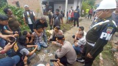 Dramatis! Terduga Pemasok Sabu Kabur dengan Berenang di Sungai Bilah, Anggota Polisi Nyaris Tenggelam