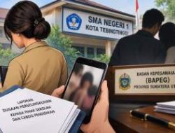 Dugaan Pelanggaran Etik Guru SMAN 1 Tebing Tinggi Masuk Penanganan Bapeg Sumut