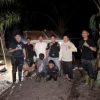 Polsek Kualuh Leidong Gerebek Sarang Narkoba di Kebun Sawit, Tiga Pria Diamankan