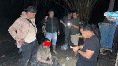 Polsek Kualuh Leidong Ringkus Terduga Bandar Sabu, 19,02 Gram Diamankan